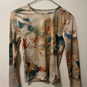 Gorgeous Angel Printed Top
